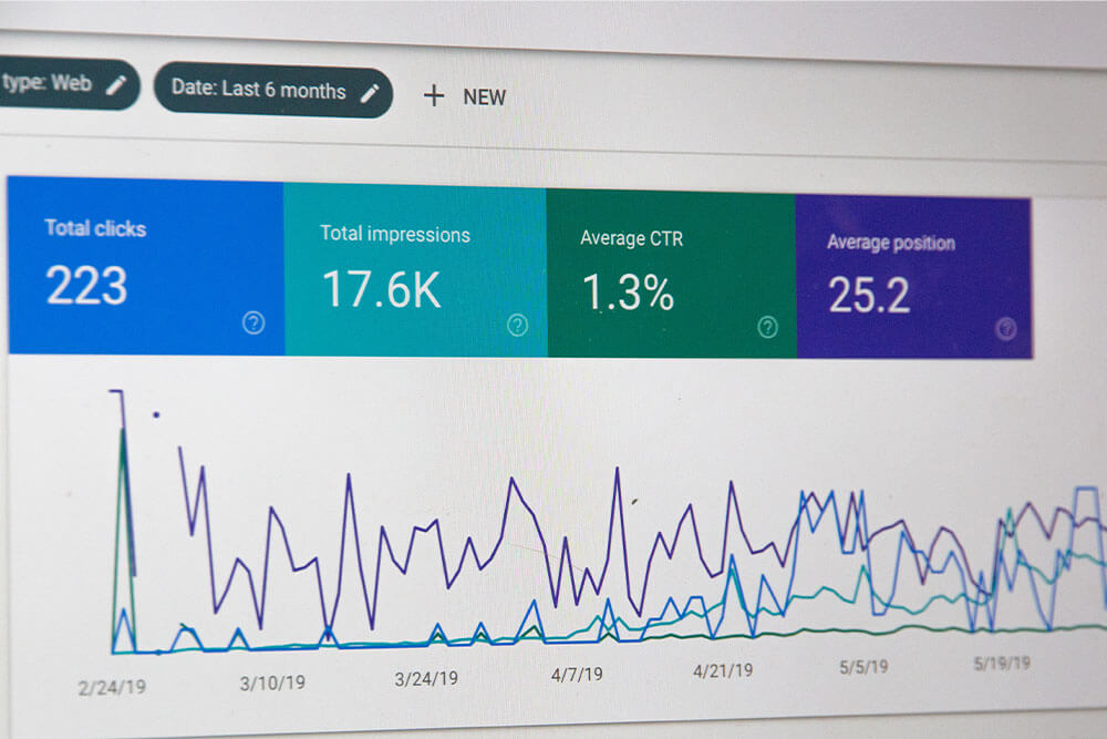 google search console performance analytics